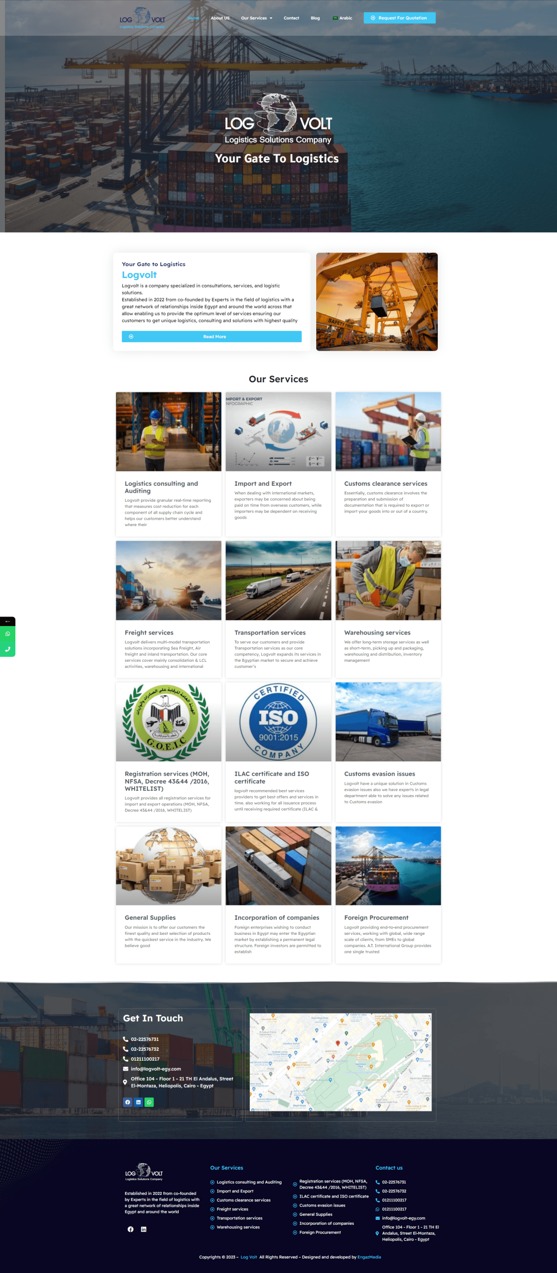 Log Volt _ Logistics Solutions Company