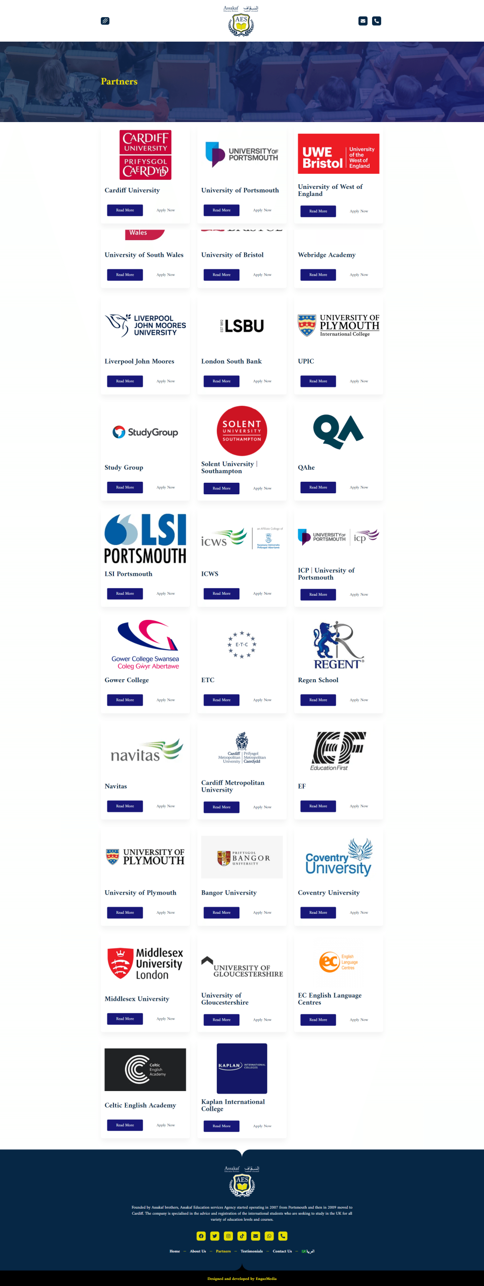 Partners – Assakaf Education Services