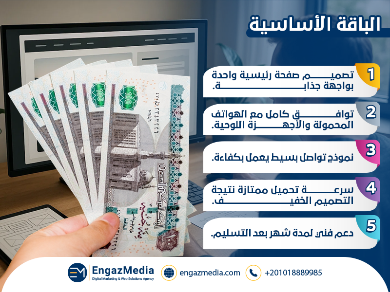 الباقة الأساسية من 4,000 إلى 6,000 جنيه