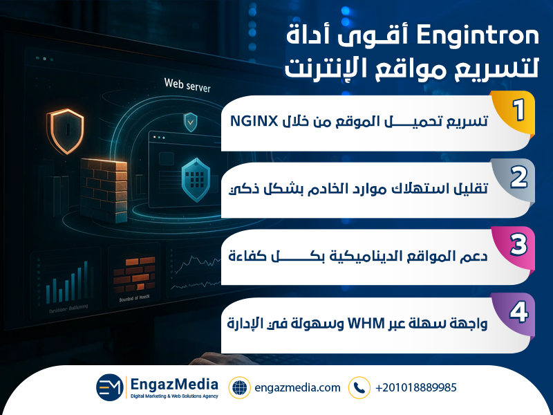 Engintron أقوى أداة لتسريع مواقع الإنترنت