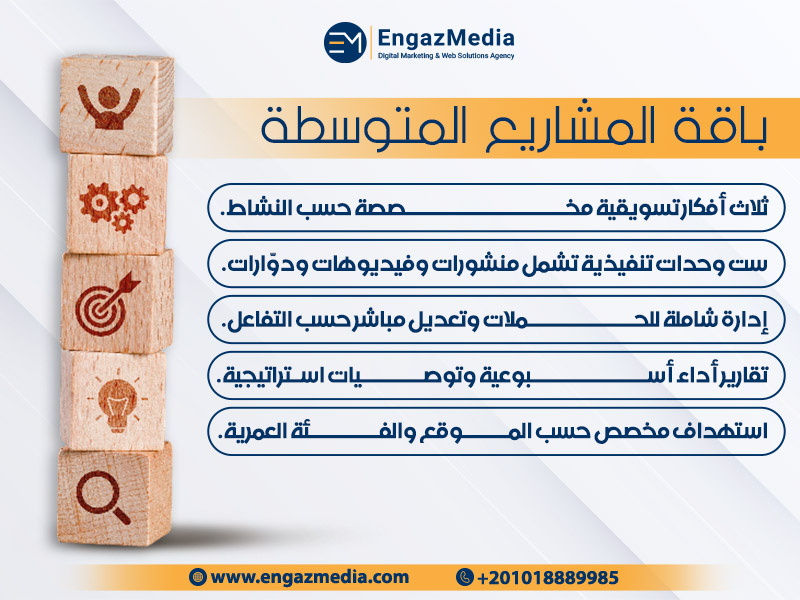 باقة المشاريع المتوسطة