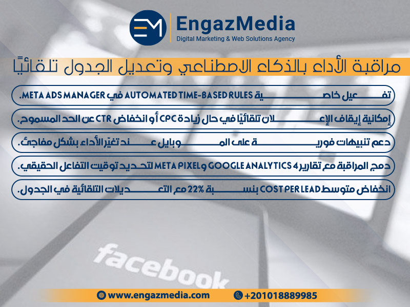 مراقبة الأداء بالذكاء الاصطناعي وتعديل الجدول تلقائيًا
