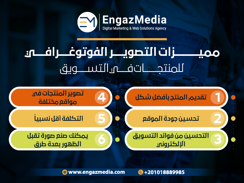 مميزات-التصوير-الفوتوغرافي-للمنتجات-في-التسويق