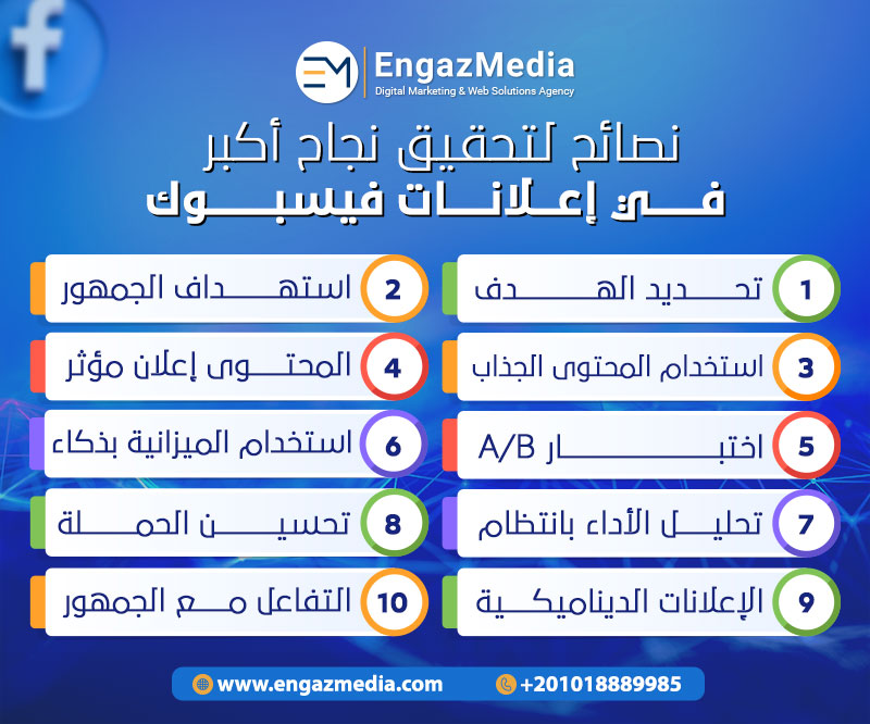 نصائح لتحقيق نجاح أكبر في إعلانات فيسبوك