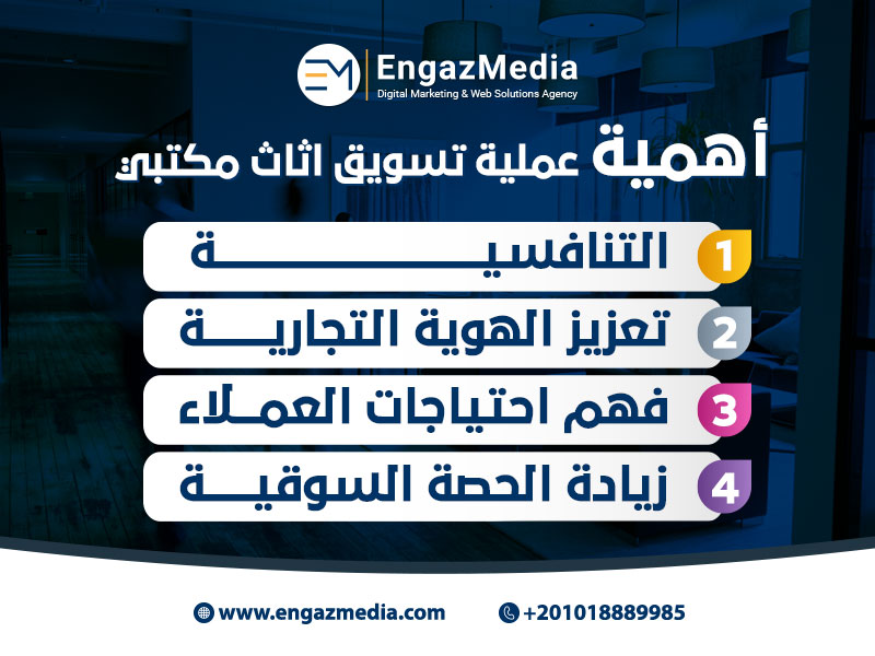 أهمية عملية تسويق اثاث مكتبي