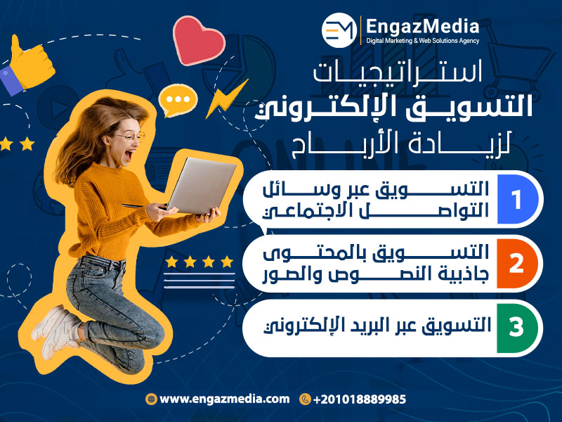 استراتيجيات التسويق الإلكتروني لزيادة الأرباح
