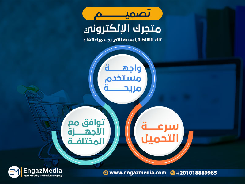 تصميم متجرك الإلكتروني