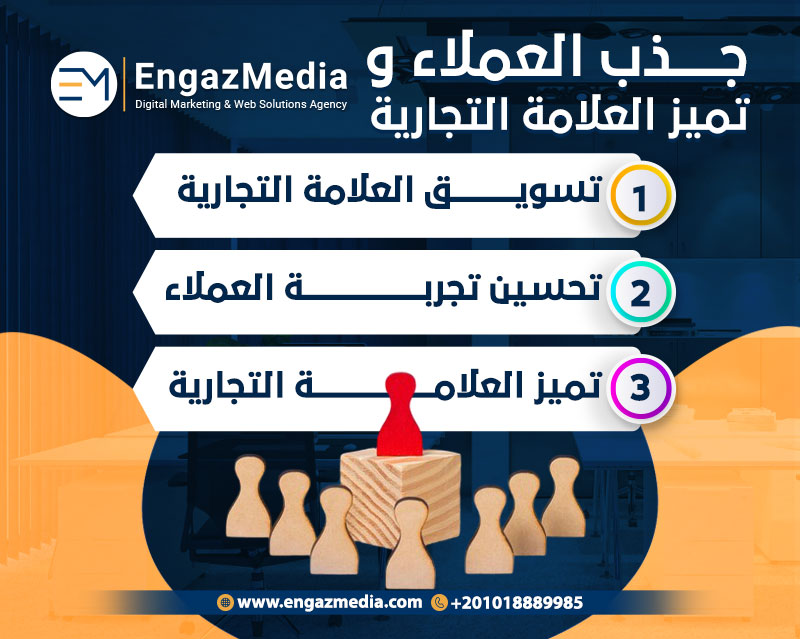 جذب العملاء وتميز العلامة التجارية