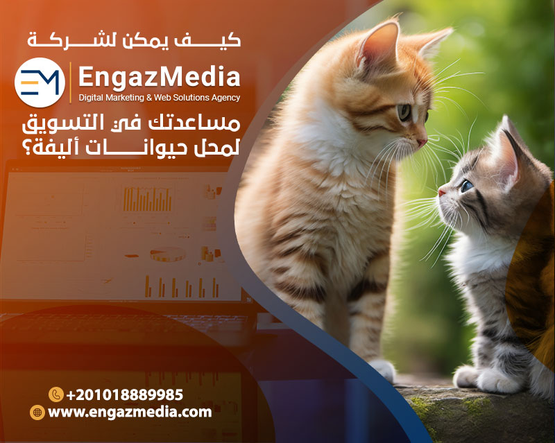 كيف يمكن لشركة إنجاز ميديا مساعدتك في التسويق لمحل حيوانات أليفة؟
