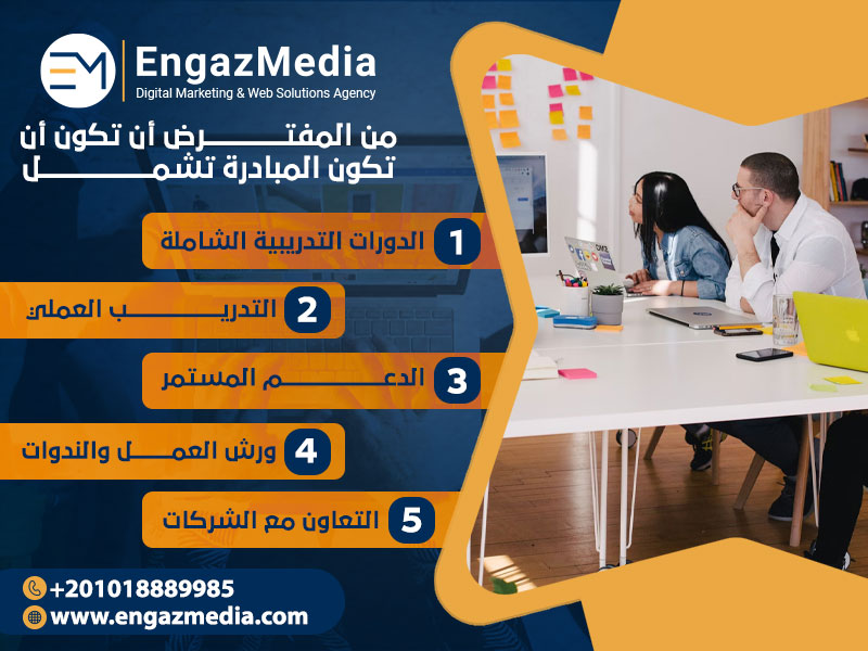 من المفترض أن تكون أن تكون المبادرة تشمل

