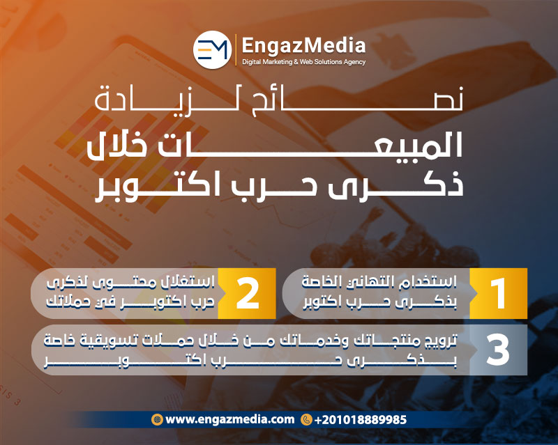 نصائح لزيادة المبيعات خلال ذكرى نصر اكتوبر
