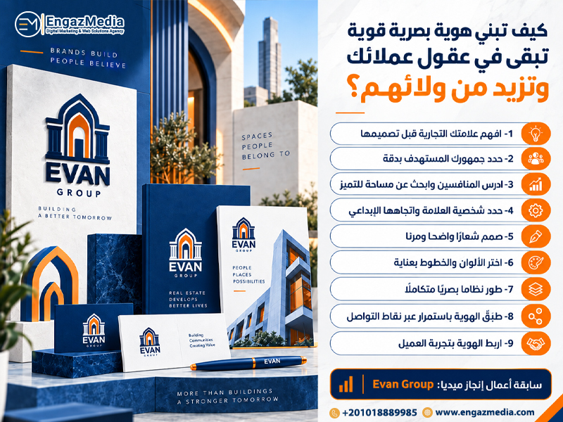 كيف تبني هوية بصرية قوية تبقى في عقول عملائك وتزيد من ولائهم؟