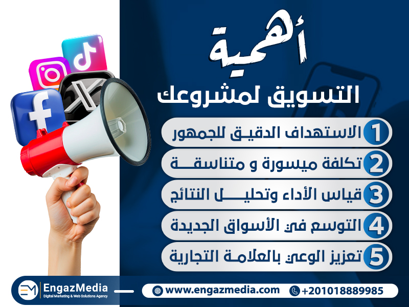 أهمية التسويق لمشروعك