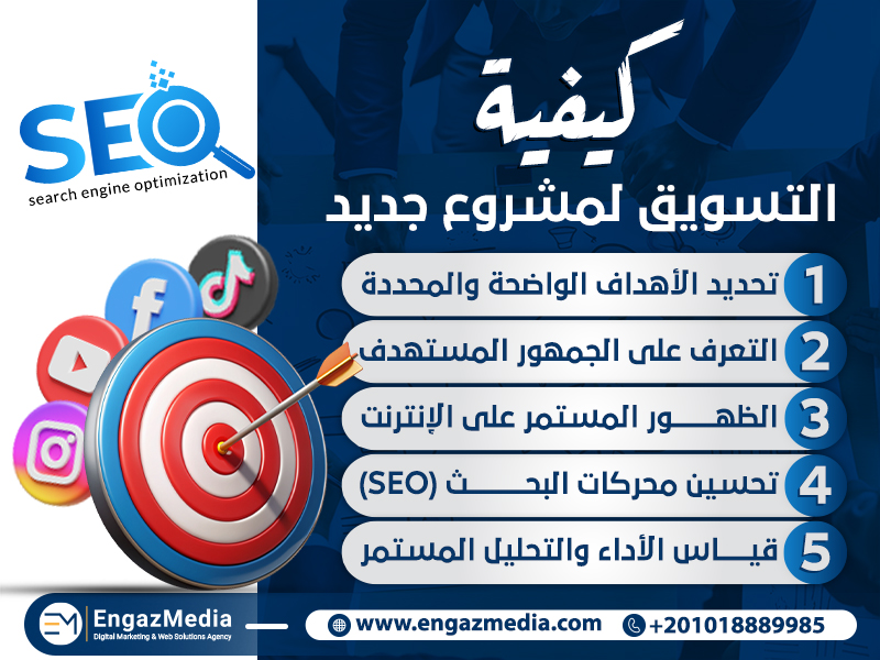 كيفية التسويق لمشروع جديد؟