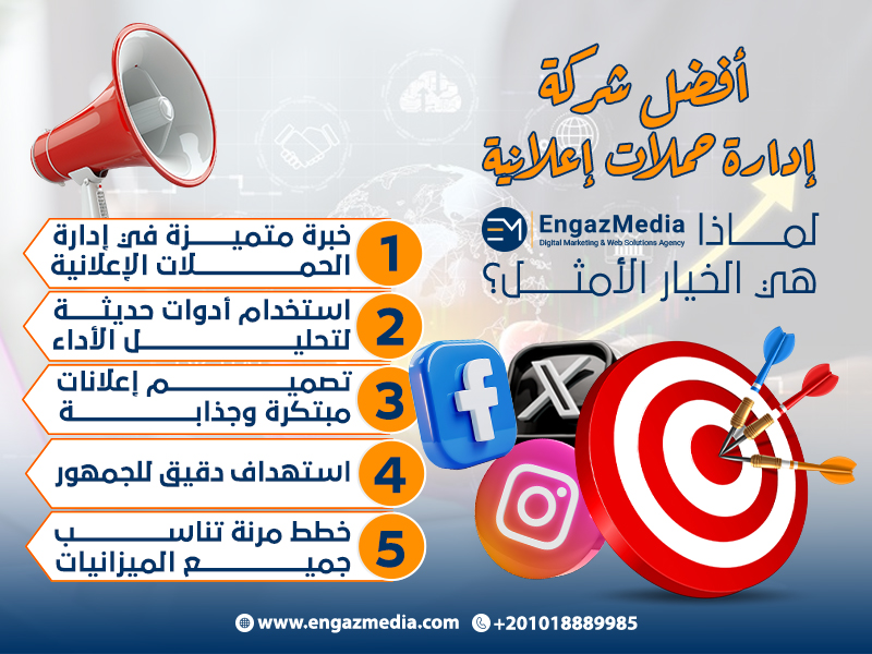  أفضل شركة إدارة حملات إعلانية: لماذا إنجاز ميديا هي الخيار الأمثل؟