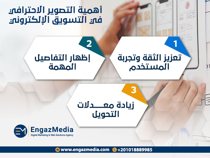 أهمية التصوير الاحترافي في التسويق الإلكتروني
