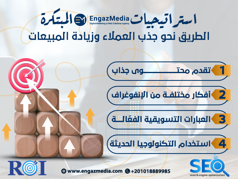 استراتيجيات إنجاز ميديا المبتكرة: الطريق نحو جذب العملاء وزيادة المبيعات