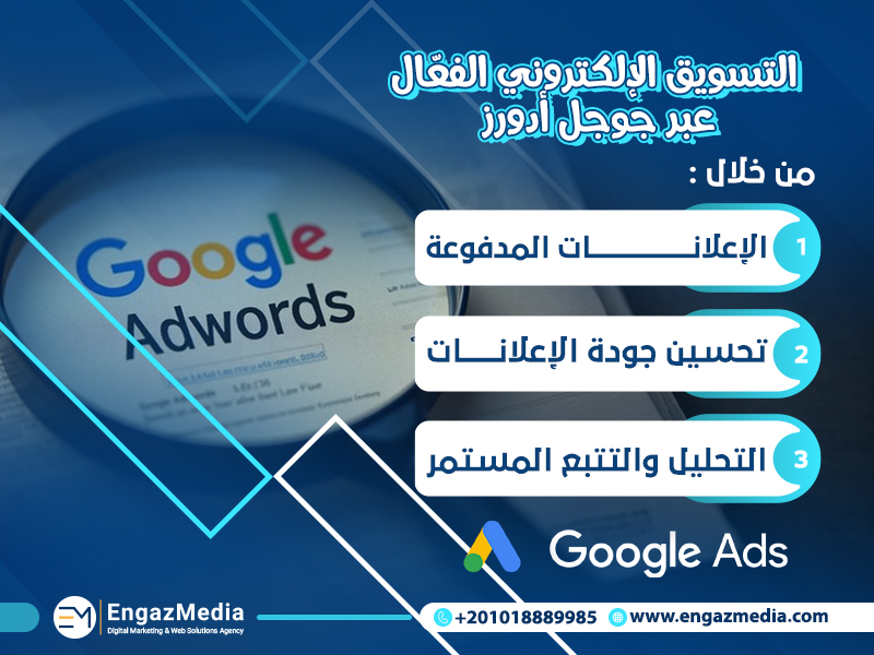 التسويق الإلكتروني الفعّال عبر جوجل أدورز