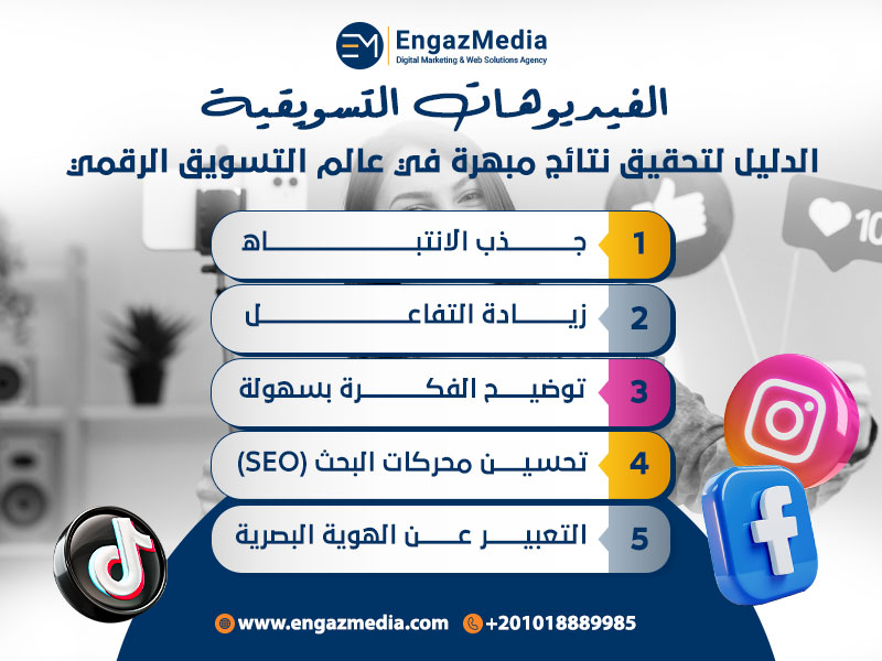 الفيديوهات التسويقية: الدليل لتحقيق نتائج مبهرة في عالم التسويق الرقمي