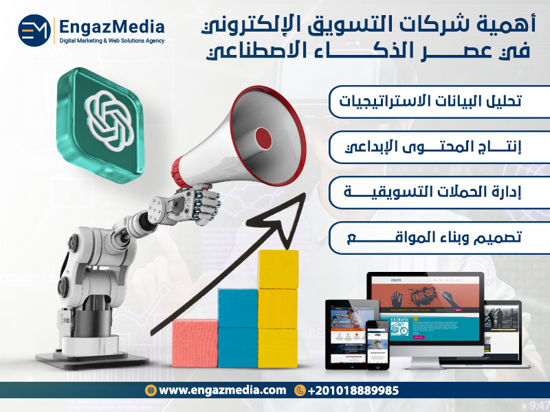أهمية شركات التسويق الإلكتروني في عصر الذكاء الاصطناعي