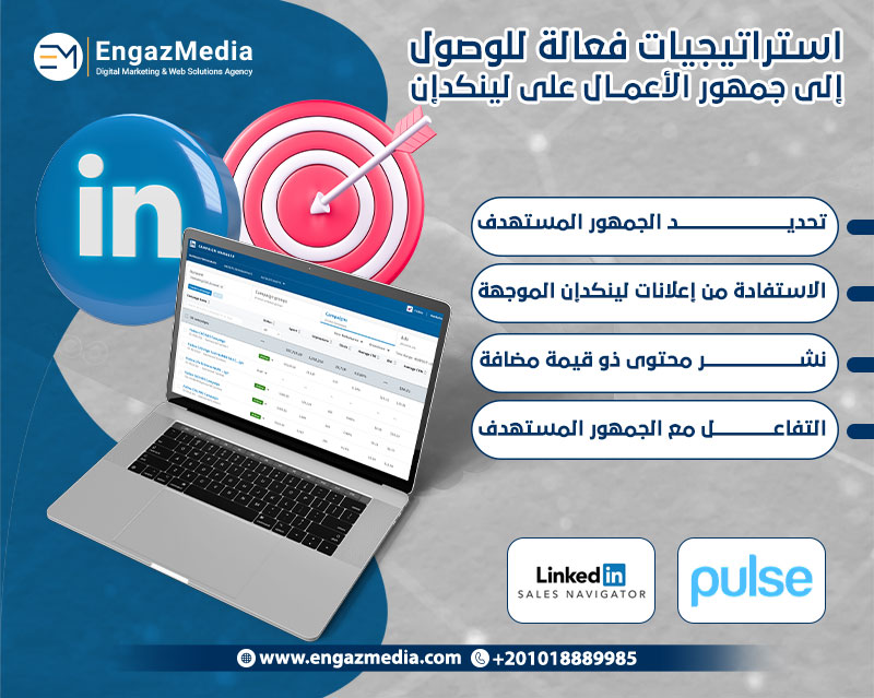 استراتيجيات فعالة للوصول إلى جمهور الأعمال على لينكدإن