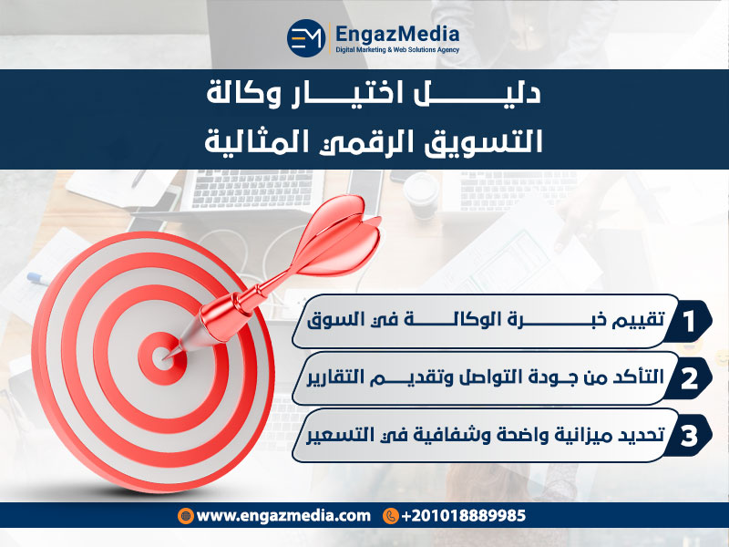 دليل اختيار وكالة التسويق الرقمي المثالية