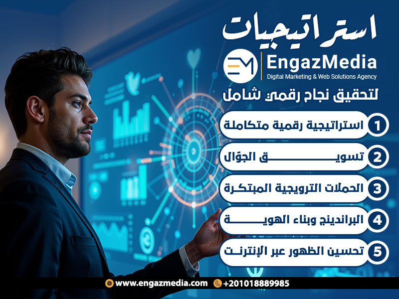 استراتيجيات إنجاز ميديا لتحقيق نجاح رقمي شامل