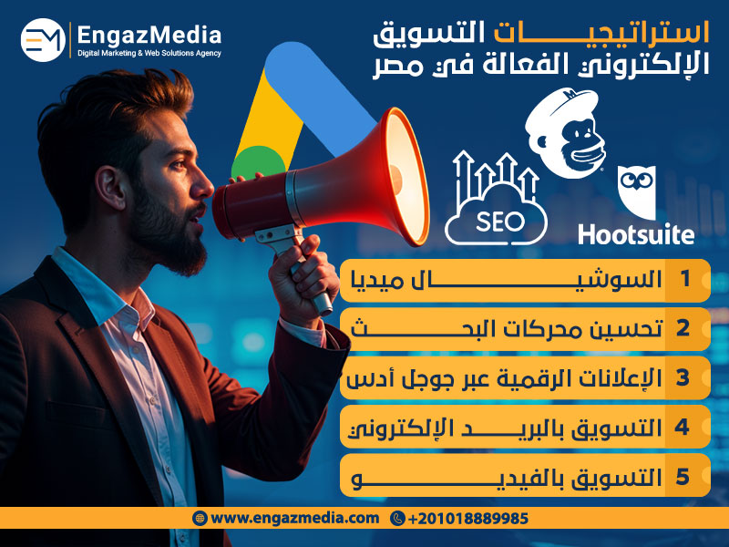 استراتيجيات التسويق الإلكتروني الفعالة في مصر
