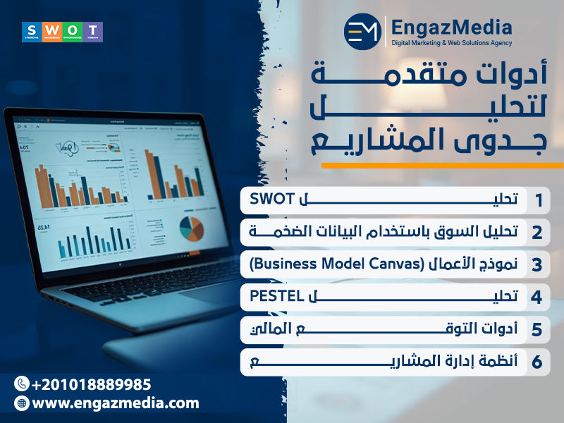 أدوات متقدمة لتحليل جدوى المشاريع