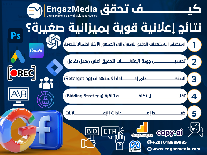 كيف تحقق إنجاز ميديا نتائج إعلانية قوية بميزانية صغيرة؟