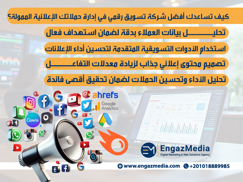 كيف تساعدك أفضل شركة تسويق رقمي في إدارة حملاتك الإعلانية الممولة؟