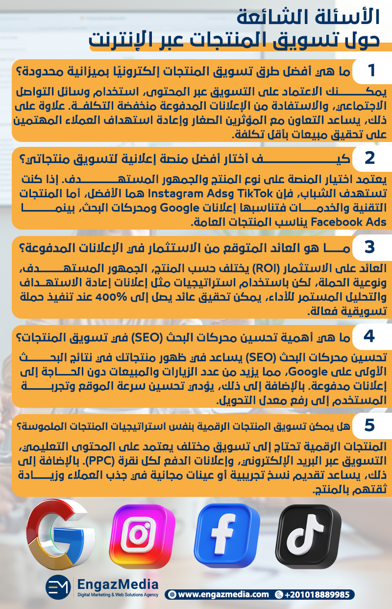 الأسئلة الشائعة