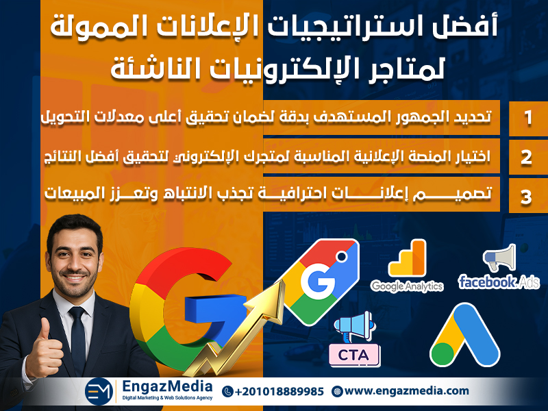 أفضل استراتيجيات الإعلانات الممولة لمتاجر الإلكترونيات الناشئة
