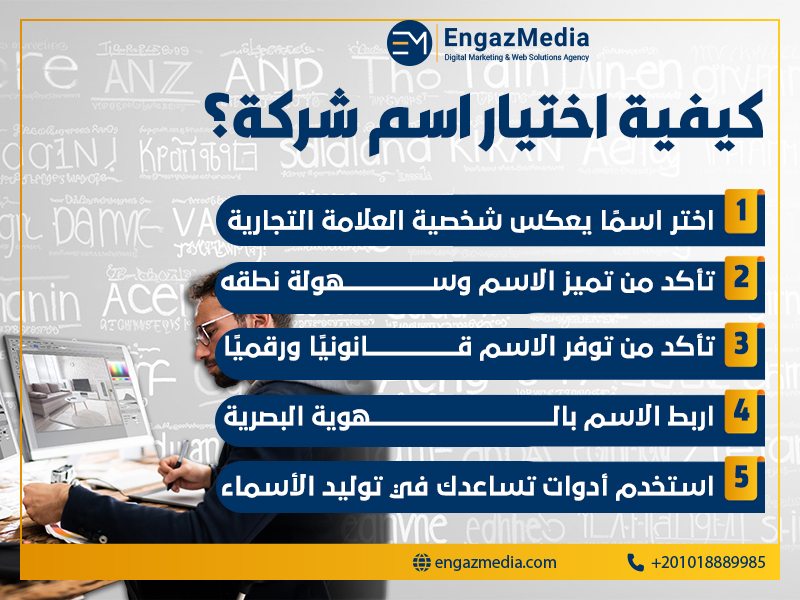 كيفية اختيار اسم شركة؟