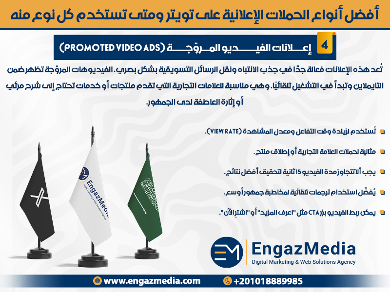 إعلانات الفيديو المروّجة (Promoted Video Ads)