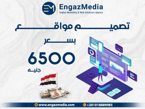 تصميم مواقع بسعر 6500 جنيه