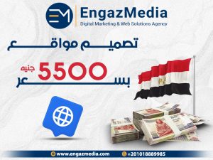 تصميم مواقع بسعر 5500 جنيه