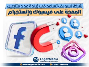 شركة تسويق تساعد في زيادة عدد متابعين الصفحة على فيسبوك وإنستجرام