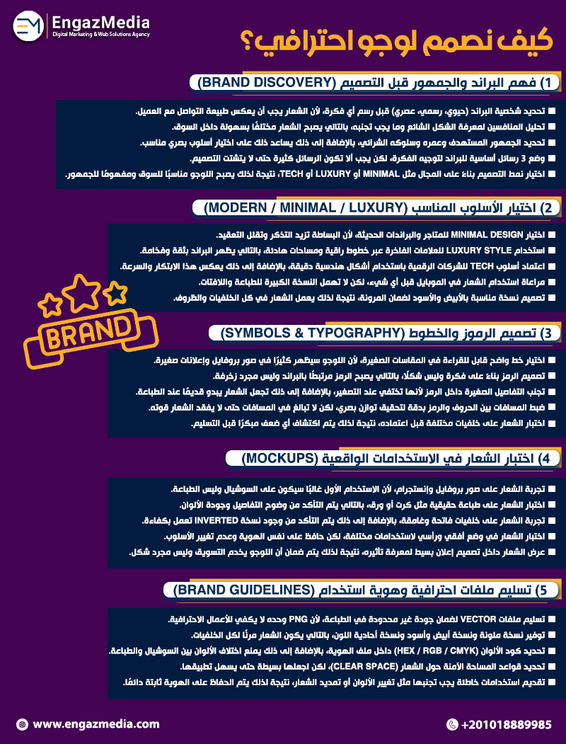 كيف نصمم لوجو احترافي؟