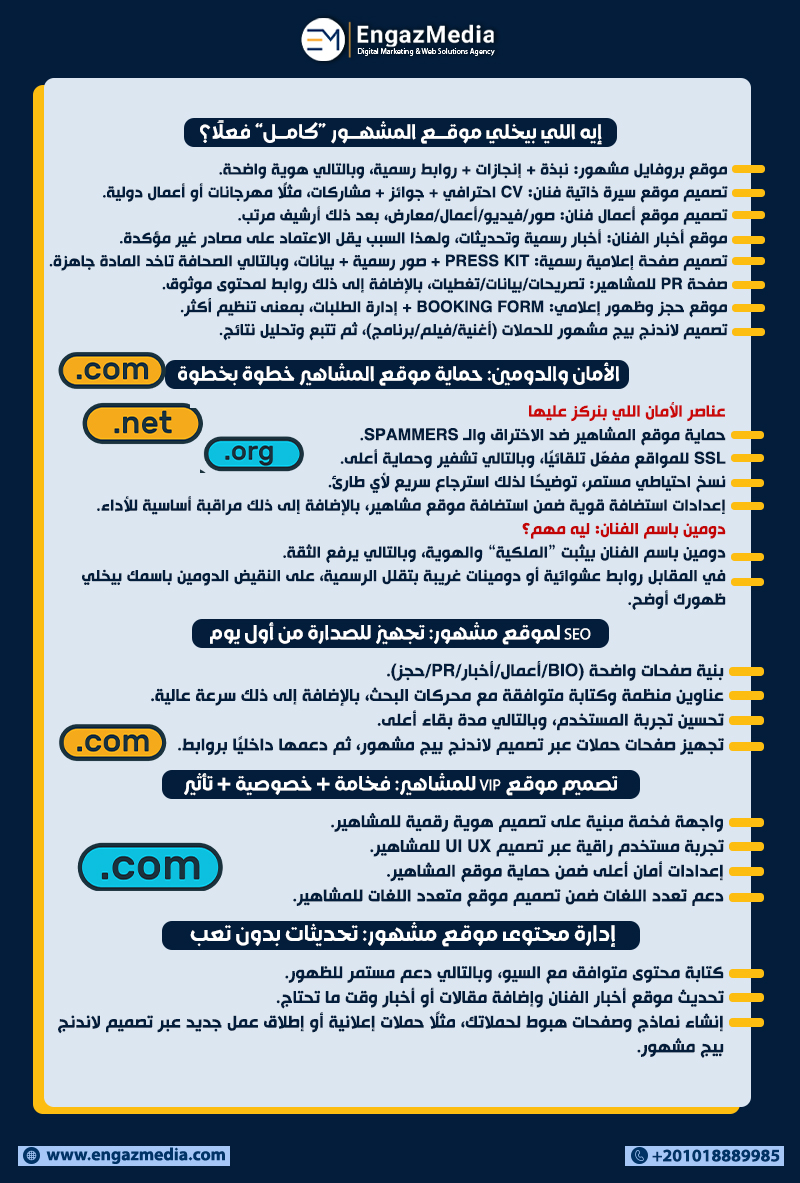 إيه اللي بيخلي موقع المشهور “كامل” فعلًا؟