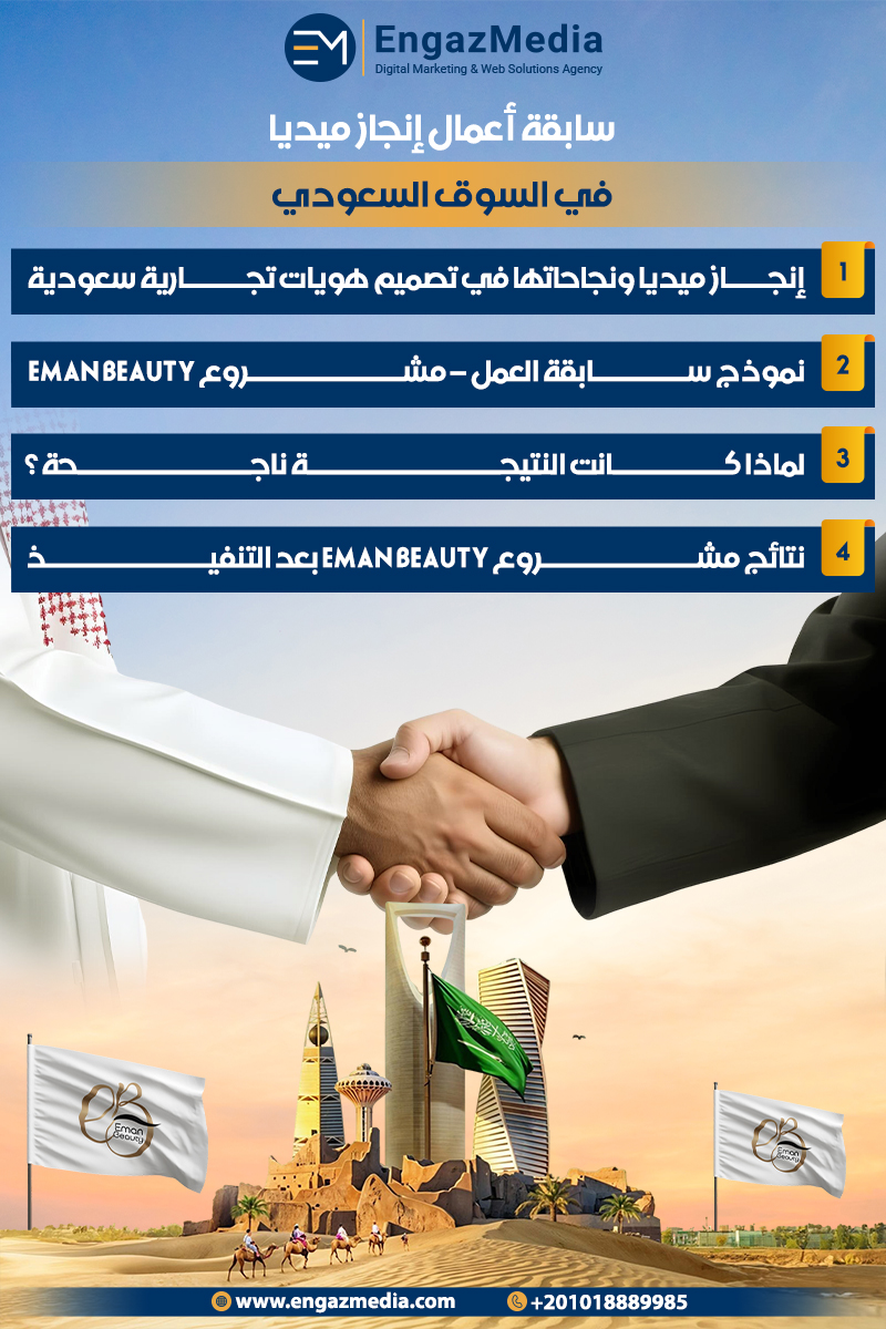 سابقة أعمال إنجاز ميديا في السوق السعودي