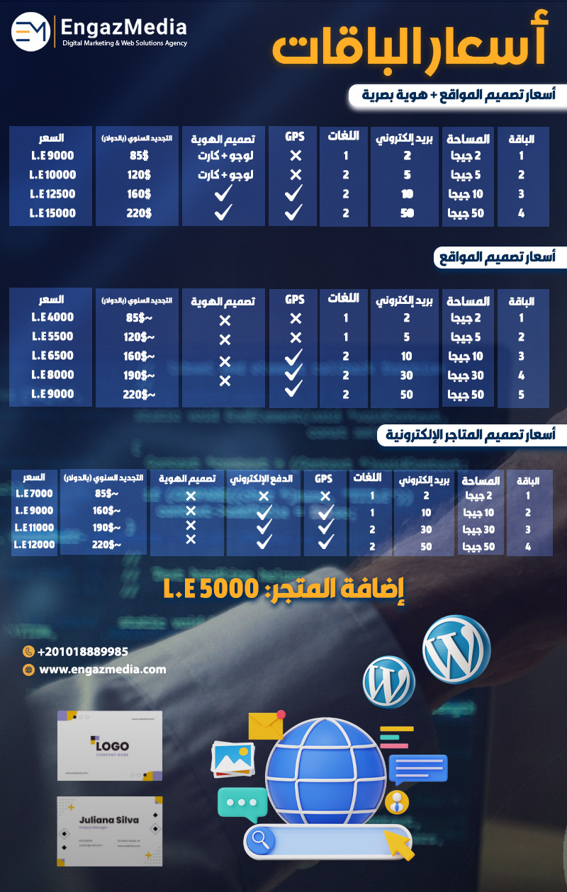 أسعار الباقات