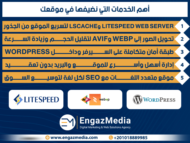 أهم الخدمات التي نضيفها في موقعك