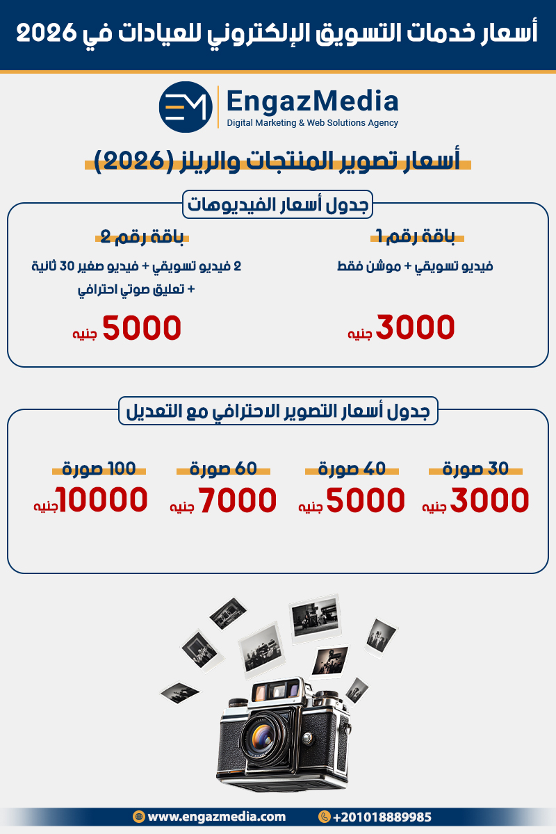 اسعار خدمات التسويق الإلكتروني للعيادات في 2026