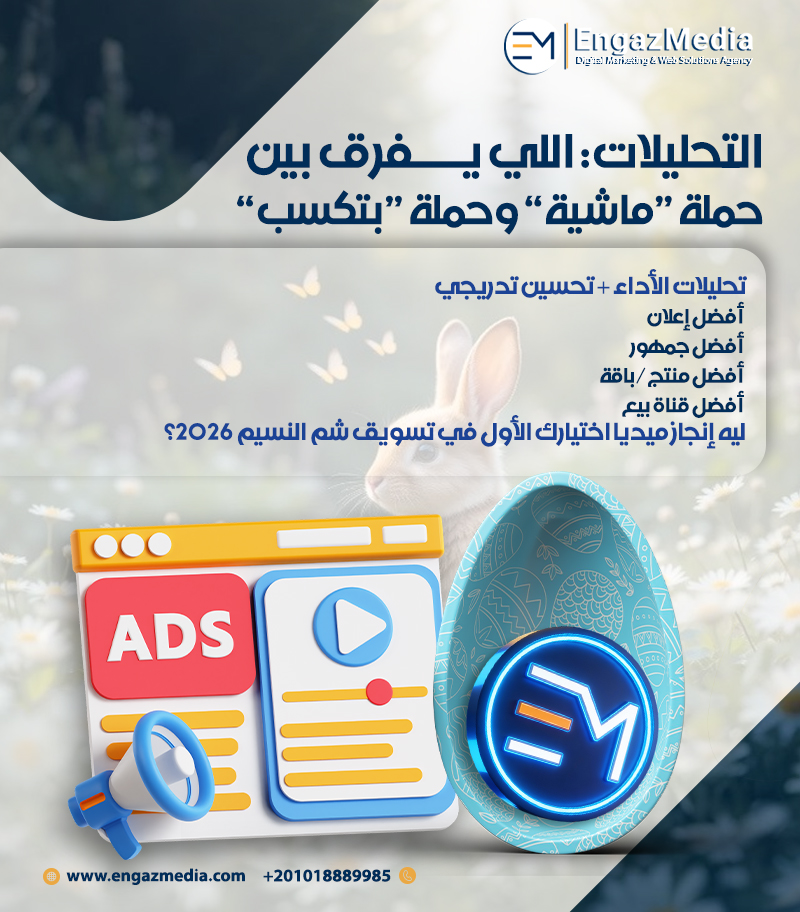 التحليلات: اللي يفرق بين حملة “ماشية” وحملة “بتكسب”