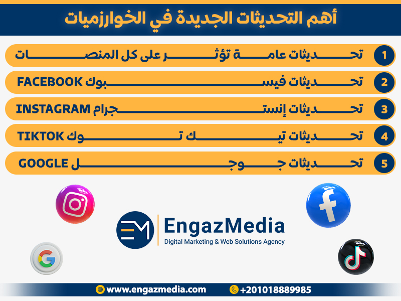 أهم التحديثات الجديدة في الخوارزميات