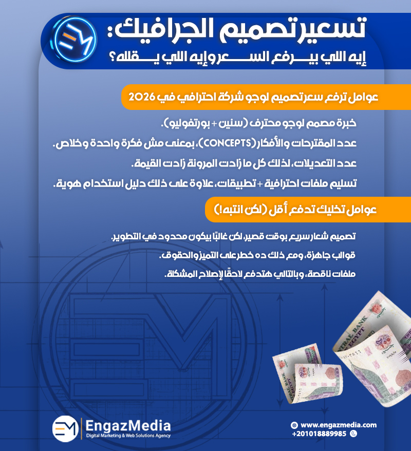 تسعير تصميم الجرافيك: إيه اللي بيرفع السعر وإيه اللي يقلله؟