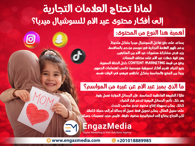 لماذا تحتاج العلامات التجارية إلى أفكار محتوى عيد الأم للسوشيال ميديا؟
