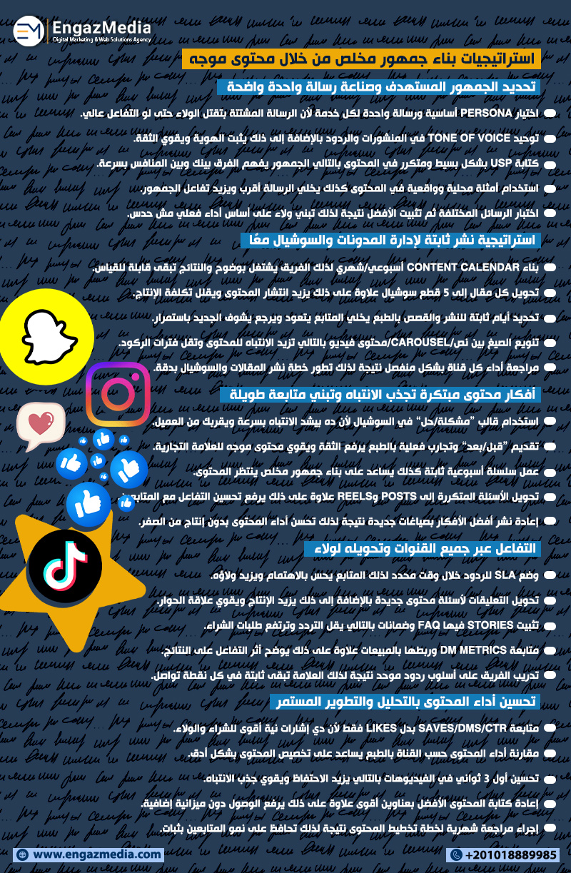 استراتيجيات بناء جمهور مخلص من خلال محتوى موجه