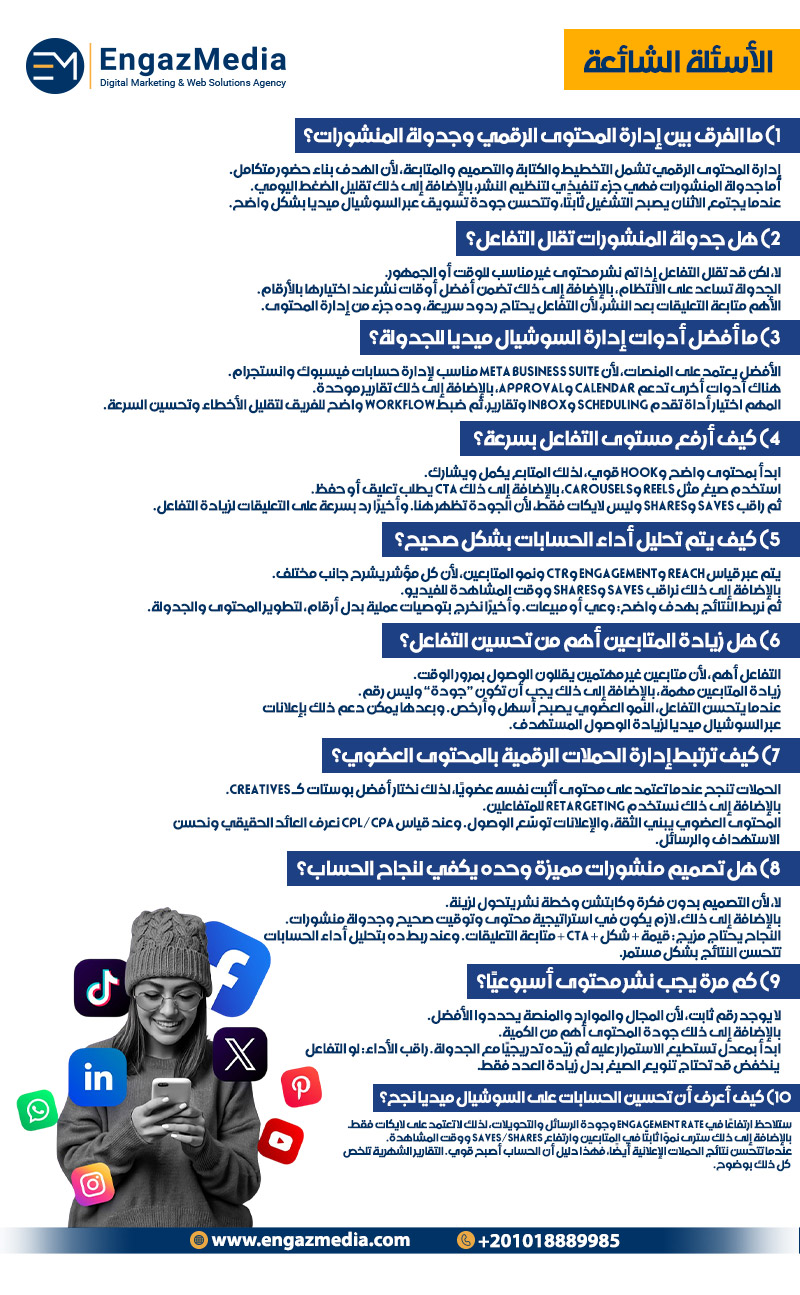 الأسئلة الشائعة